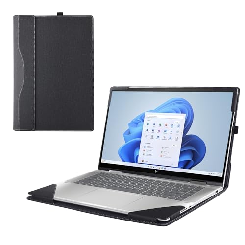 Funda para Laptop 16" Lenovo Yoga 7 PU Cuero Negra miniatura 1