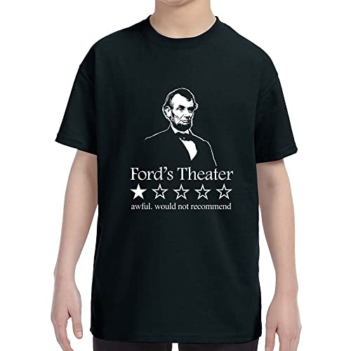 FerociTees Youth Ford's Theatre Abraham Lincoln Theater Boys Girls T-Shirt
