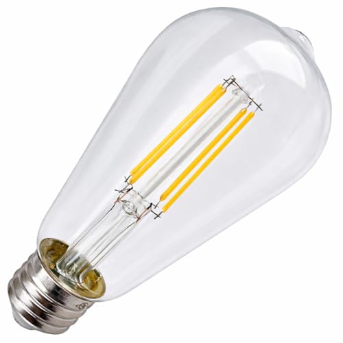 Replacement for Feit ST1960/CL/927CA/2, 8.8 Watt, E26, ST19 Vintage St