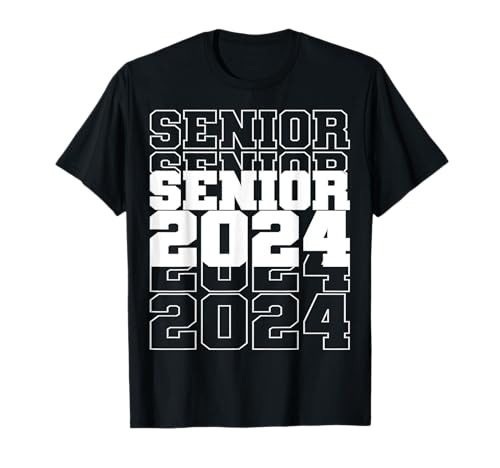 Graduado de clase superior 2024 Primer día de clases 12º grado Camiseta