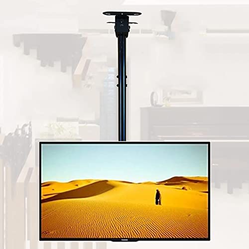 Support TV motorisé réglable avec hauteur télescopique pour écran plat de 17 à 32 pouces