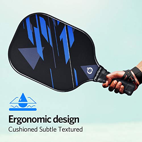 Niupipo Pickleball Paddles, Lightweight Pickleball Rackets W/Fiberglass Surface, Pickleball Set Of 4 Balls And 1 Pickleball Bag #TOP3