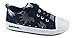 Bobbi-Toads Light-Ups 4BOOMZ Cross-Over Sneakers, Size Toddler 8 Black/Dark Grey