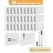 Mr. Pen- Basket Labels Clip On Set, 30 pcs Clip On Labels for Storage Bins with 2 Black Markers, Basket Tags, Easy to Clean