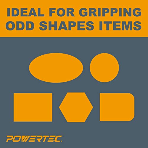 Image of POWERTEC 71017-P2 Quick Release Band Clamp | Woodworking Frame Clamping Strap Holder, 2 PK