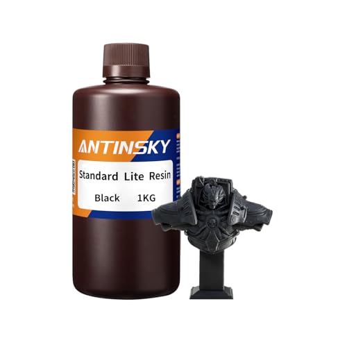 ANTINSKY Standard Lite Resin 3D Printer UV-Curing Resin 405nm Photopolymer for LCD/DLP High Activity High Precision Low 