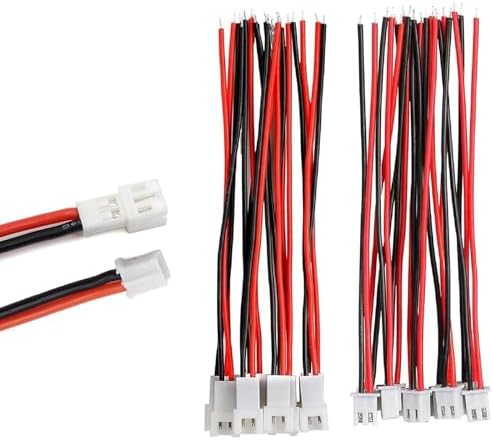 10 Pairs 1.25mm JST 2 Pin Mini Micro Male and Female Connector Plug ...