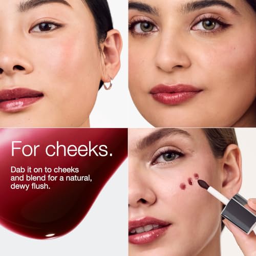 Clinique Pop Lip + Cheek Tinted Oil in Black Honey, view 5