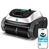 (2026 Upgrade) WYBOT C1 Pool Robot Vacuum for Inground Pools, 4-in-1 Cordless Robotic Pool Cleaner for Above Ground Pools up to 1,614 Sq.ft, Wall & Waterline Cleaning, 150-Min Runtime, APP Control