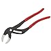 Price comparison product image Knipex Siphon and Connector Pliers black atramentized, with non-slip plastic coating 250 mm (self-service card/blister) 81 01 250 SB