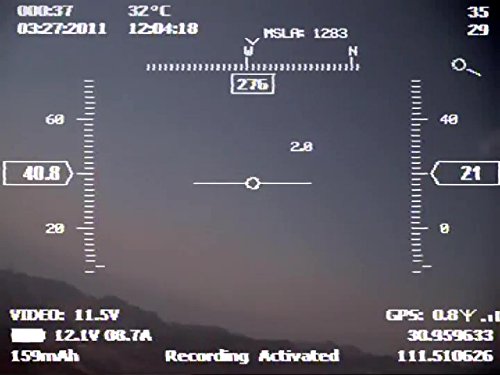 AEO Apache OSD para Avión RC FPV miniatura 4