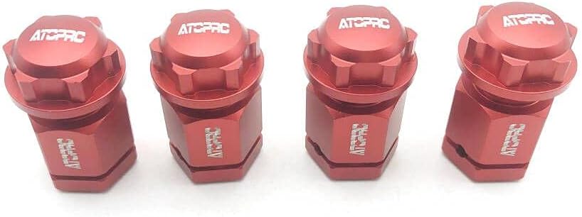 Extenders with Nuts for Losi dbxl, Mtxl and DBXL-E/ 2.0 (Red)