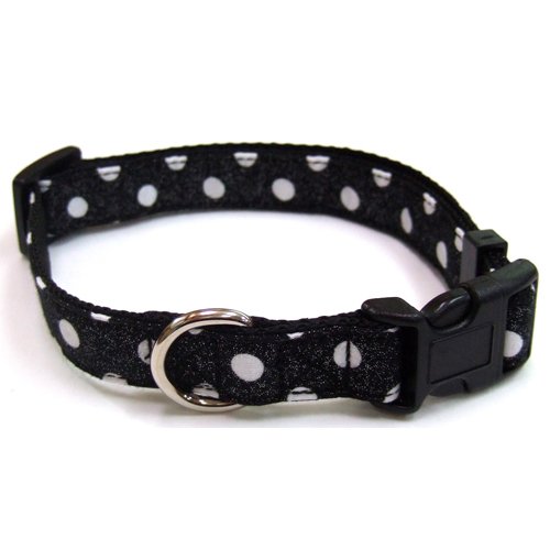 Amazon | ONS ドットカラー #20 ブラック (中型犬用首輪) | ONS