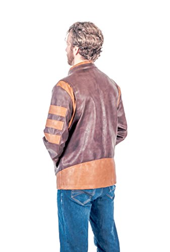 Replica Wolverine Jacket (Men's X-Large) Brown3