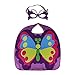 mariposa Capa de los niños, Capa de fiesta infantil, para cosplay, carnaval de Halloween, púrpura