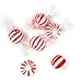 Jumbo Peppermint Balls Hard Candy, 2 Pound Bulk Candy Bag (Approx. 70 pcs), Mint Balls, Individually Wrapped Peppermint Candy