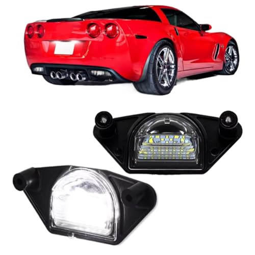 Conjunto de luz de matrícula para Chevrolet Corvette solución a fallos de ITV 4