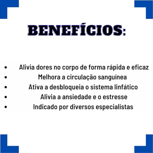 Massageador Portátil Recarregável Dor Pernas Pescoço Coluna Costas