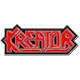 Größe 4x2cm Kreator METALL PIN # 1 LOGO ANSTECKER BADGE BUTTON