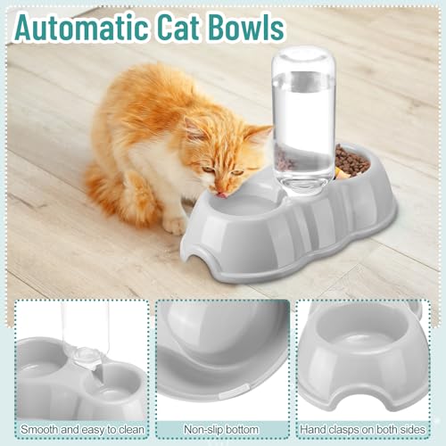 Kit para gatitos con arenero pequeño y accesorios verdes miniatura 3