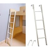 Generico Scala per Letto a Castello per Camper con Gancio, 45"/51"/55"/59"/63"/65"/67"/69"/71"/73"/ Scala Interna Regolabile per Camper, roulotte, dormitorio, soppalco, Camper, Scala in Met