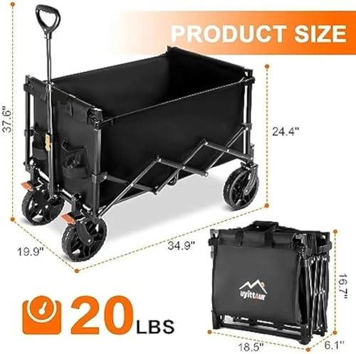 Chariot d'épicerie utilitaire pliable pour simplifier vos achats