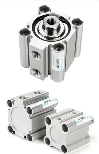 Vérin compact double effet CQ2B20 course 40mm pour outillage pneumatique industriel - 5