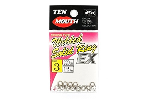 Ten Mouth Welded Solid Ring EX D.XRYEX Size 3 (0820)