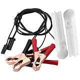 Auto Car Fuel Injector Nozzle Flush Cleaner, Universal Fuel Injector Cleaning Tool Kit, Manual DIY Cleaning Adapters for 12-24V Cars Motorcycles ATV Boats SUV Truck RV