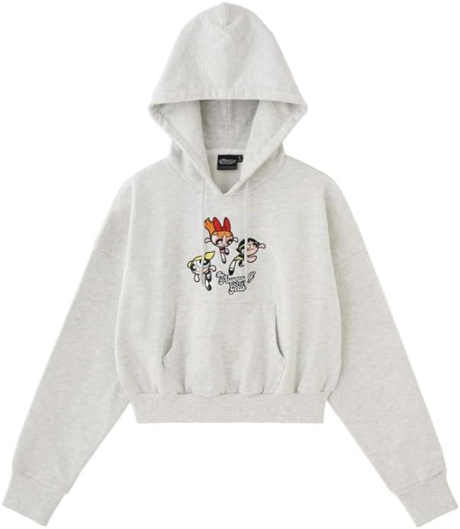 X-girl(エックスガール) フード付きトレーナーX-girl x THE POWERPUFF GIRLS SWEAT HOODI