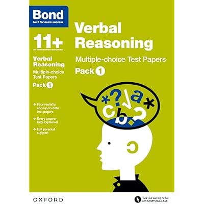 Bond 11+: Verbal Reasoning Multiple-choice Test Papers