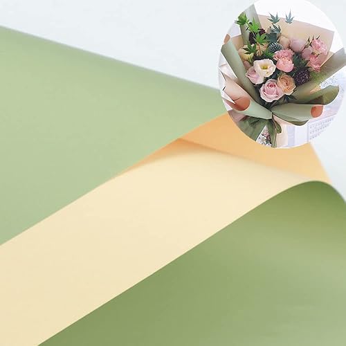 Miniatura 6 de XICHEN 20 hojaspapel de regalo de flores impermeables estilo coreano, papel de ramo de floristería, manualidades, papel de regalo ouya papel de 22.8