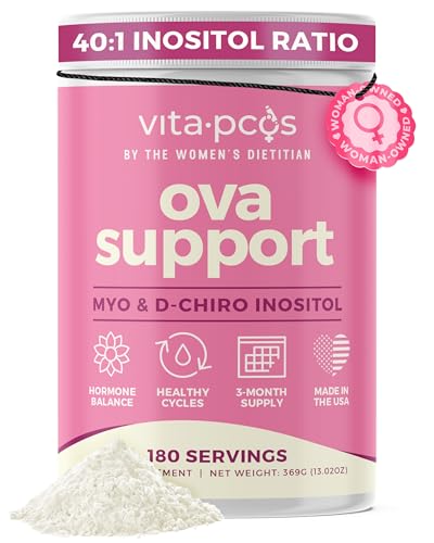 Myo-Inositol & D-Chiro Inositol Supplement for Women – PCOS Supplements for Fertility