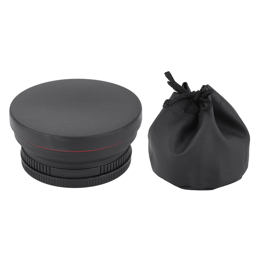 Obiettivo grandangolare professionale da 72 mm, 0,45x, per fotocamera DSLR, ultra alta risoluzione con trattamento multi-strato, include un obiettivo macro a distanza ravvicinata