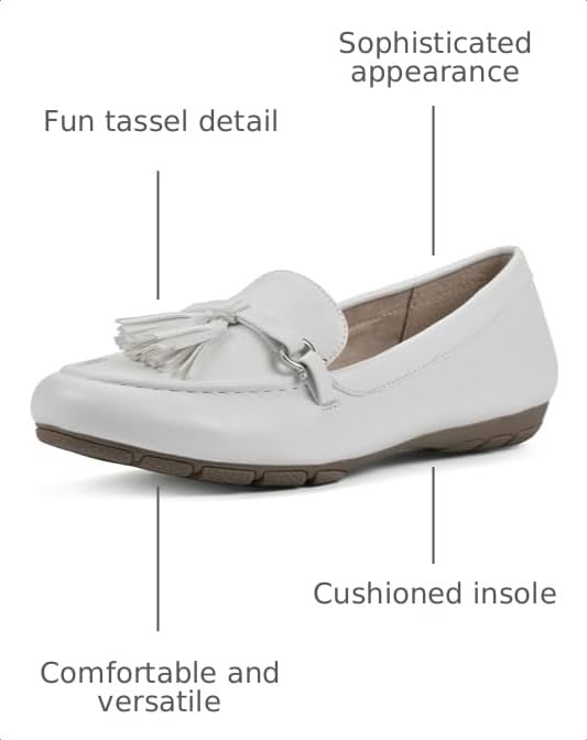 Image of Cliffs by White Mountain Women's Gush Cushioned Driving Moccasin Loafer Flat