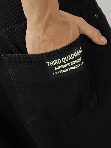Image of THIRD QUADRANT Baggy Jeans for Men || Khaki Jeans || Jean Pant for man (in, Numeric, 30, Regular, Khakhi)