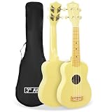 cuatro venezolano acordes venezuela Materiales de alta calidad: hecho a mano con álamo laminado, este pequeño ukelele produce un bonito tono vibrante, lo que significa que seguramente destacarás. Las cuerdas de nailon suave al tacto en el diapasón de arce teñido suave son cómodas de presionar y no dañan tus dedos, y con la acción de cuerda baja este ukelele es fácil de tocar.