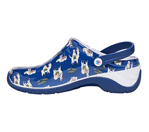 Image of Anywear Zone Clogs - Water Resistant EVA Non Slip Work Shoes Women - Slip Resistant Work Shoes for Women - Nursing Clogs with Back Strap - Arch Support with Swivel Strap - Lightweight & Easy to Clean