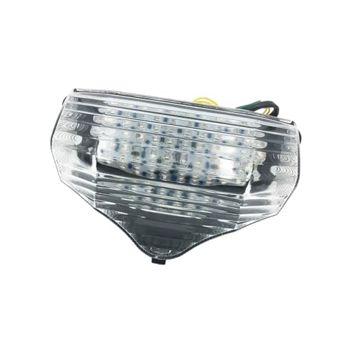 Luz trasera integrada para rutas nocturnas en FZ600 con función de freno e intermitentes
