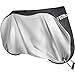 Favoto Funda para Bicicleta Exterior, 210D Oxford Cubierta Protector Impermeable al Aire Libre contra Lluvia UV Polvo Nieve para Bicicleta Montaña Carretera, 200x70x110cm Negro+Plata