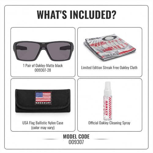 Image of Oakley TURBINE ROTOR OO9307 Shield Sunglasses With Official Eyewear Kit