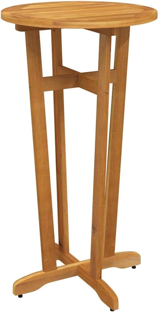 vidaXL Garden Bar Set Wood Brown Solid Acacia Wood 3 Piece Set Durable