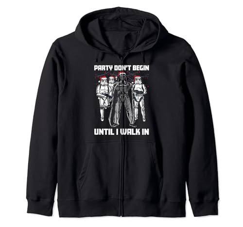 Pull Star Wars Christmas à capuche zippé, le cadeau idéal