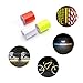ZARRS Cinta Reflectante Adhesiva,3 Pack Cinta Pegatina de Seguridad Autoadhesivo Cinta para...