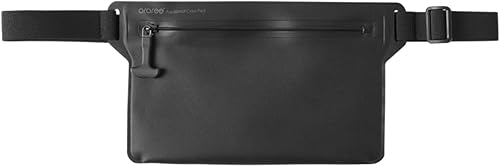 araree Aquaproof - Bolsa cruzada con correa ajustable para la cintura, bolsa seca sensible al tacto de la pantalla, riñonera IPX8 impermeable para