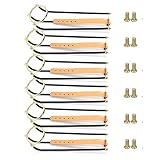 Kadimendium Snooker Table Brass Rail, 5 Hole Belt Exquisite Adjustabl Billiards Table Pocket Rail fo