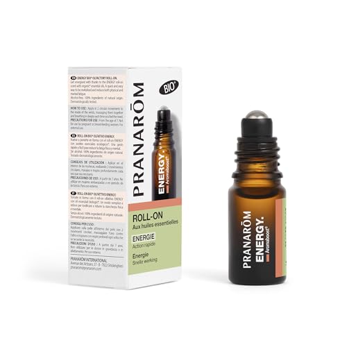 PRANAROM Aromaboost Energy Bio - Roll-On Olfativo Antifatiga - 5 ml