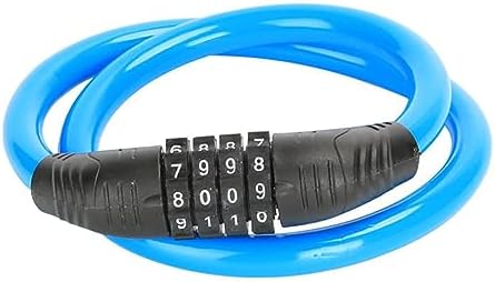 Fahrradschloss Mit Zahlencode Für Kinder - Kabelschloss Anti-Diebstahl In Grün