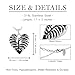 Controse Silver-Toned Stainless Steel Rib Cage Heart Necklace 17