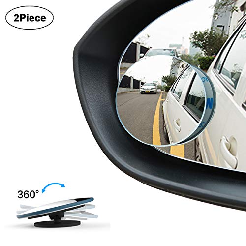 WildAuto Blind Spot Mirrors For Cars (Round-2pcs)